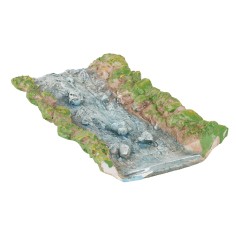 Fiume diritto cm 22x13x3,5 Mondo Presepi 2