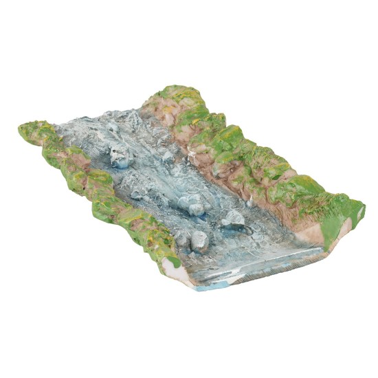 Fiume diritto cm 22x13x3,5 22x13x3, fiume, diritto Mondo Presepi