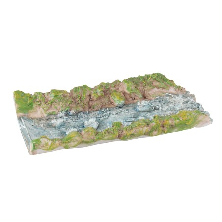 Fiume diritto cm 22x13x3,5 22x13x3, fiume, diritto Mondo Presepi