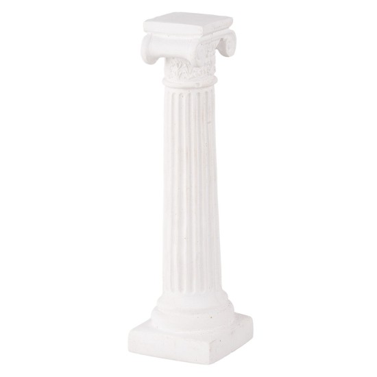 Ionic -style column, h 17 cm column, plaster, ionic, style
