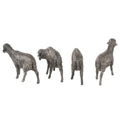 Set de 4 ovejas negras de la serie 12 cm Landi Moranduzzo 2