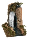 Cascada en la roca con río efecto profundidad cm 10x13x13,5 h