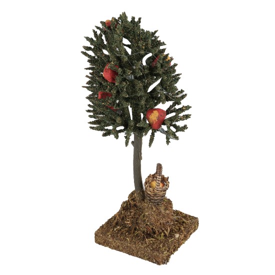 Albero di mele h 17,5 cm albero, mele Mondo Presepi