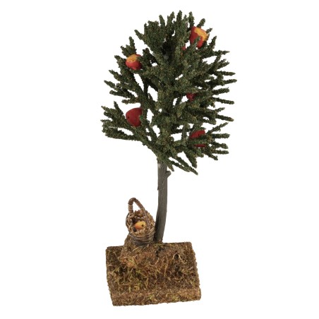 Albero di mele h 17,5 cm albero, mele Mondo Presepi