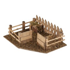 Recinto per animali rustico 19,5x16x6,5 cm rustico, recinto 2