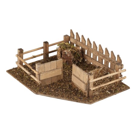 Recinto per animali rustico 19,5x16x6,5 cm rustico, recinto