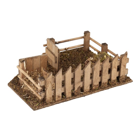 Recinto per animali rustico 19,5x16x6,5 cm rustico, recinto