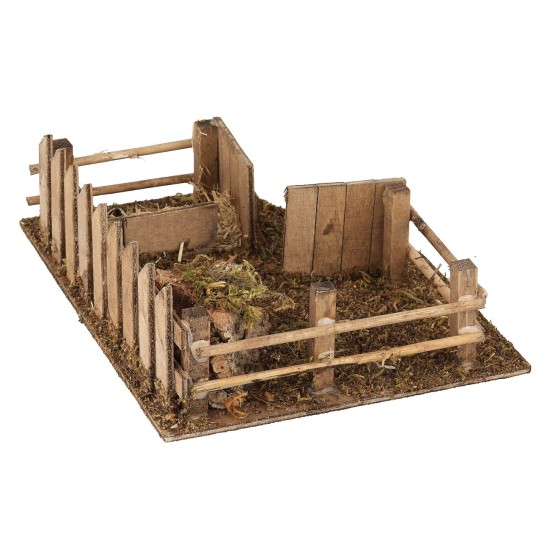 Recinto per animali rustico 19,5x16x6,5 cm rustico, recinto