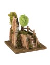 Cave with lake depth effect, dimensions 20x20x22 cm (h)