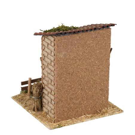 Establo de ladrillo cm 13,5x13,5x15 h para, animales, establo