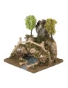 Cave with lake depth effect, dimensions 20x20x22 cm (h)
