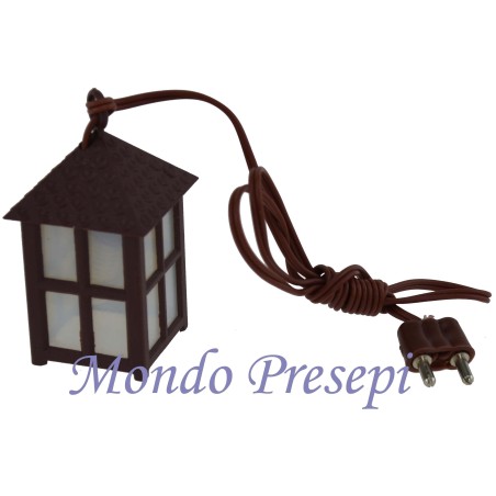 Farol grande con luz blanca Mundo Belenes