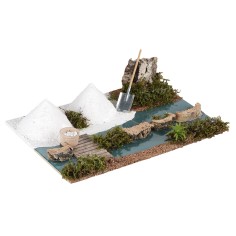 Salina 16x18x7 cm para, estatuas, productos, madera, musgo 2