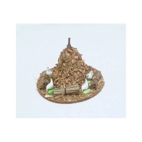 Chicken coop with barn - Cod. AA11