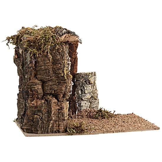 Grotta in sughero cm 14x20x15 h grotta, sughero, 14x20x15 Mondo