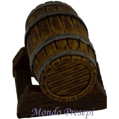 Botte tonda cm 3 con Scalmo Mondo Presepi