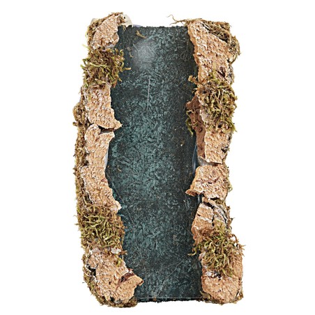 Fiume diritto effetto profondità cm 15x8x2 h fiume, profondità