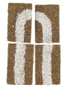 Modular road in 4 pieces 16x10cm