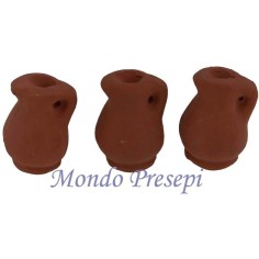 Conjunto de 3 ánforas de 2 cm Mundo Pesebres