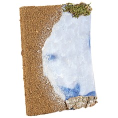 Spiaggia con mare 19x14,5 cm mare, 19x14, spiaggia Mondo Presepi 2