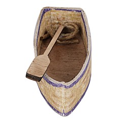 Barca cm 9x3x2 h 9x3x2, barca Mondo Presepi 2