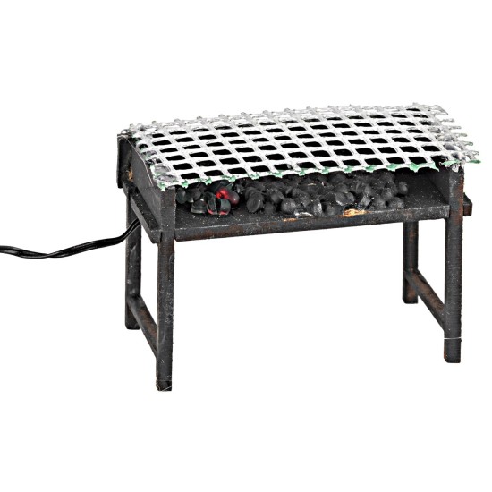 Griglia funzionante cm 7,5x3,5x5 h griglia, funzionante Mondo