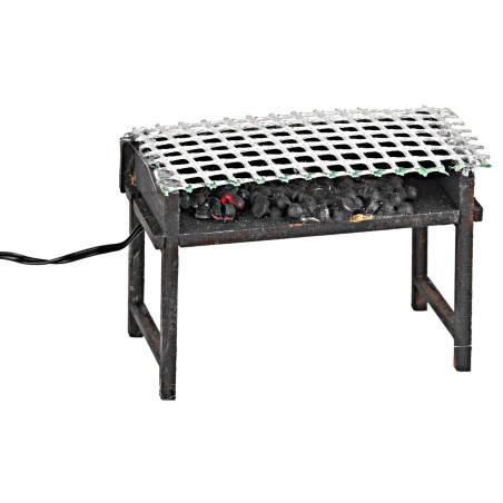 Griglia funzionante cm 7,5x3,5x5 h griglia, funzionante Mondo