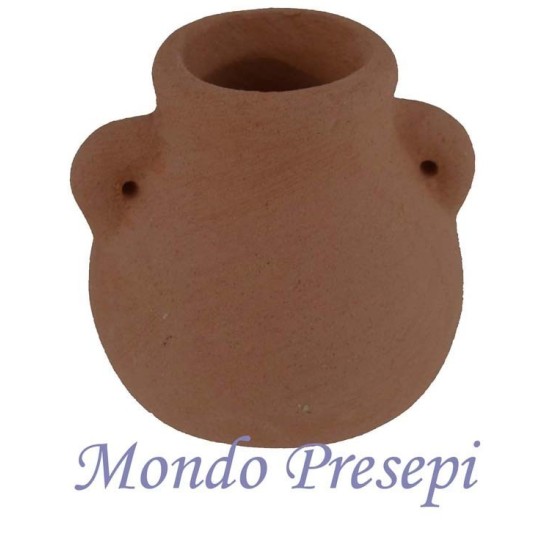 Nativity amphora 3 cm h. Terracotta accessories World of Nativity