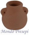 Ánfora pesebre cm 3 h. Accesorios de terracota