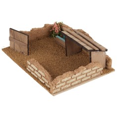 Recinto per maiali cm 18x14x6 h 18x14x6, recinto, maiali Mondo 2