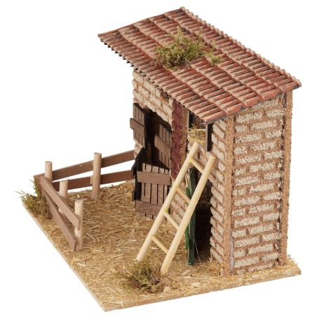 Fattoria cm 19x15x14,5 h fattoria, 19x15x14 Mondo Presepi