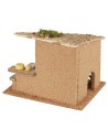 Osteria con contadini cm 19x15x14 h