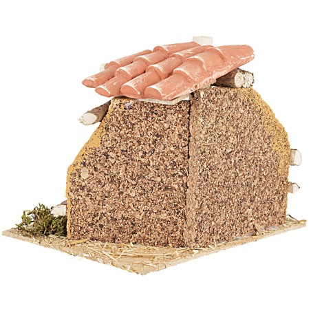 Recinto per pecore cm 18x13,5x12 h legno, statue, pecore