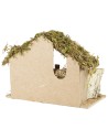 Capanna per presepe cm 32x17x23 h per statue da 10 cm