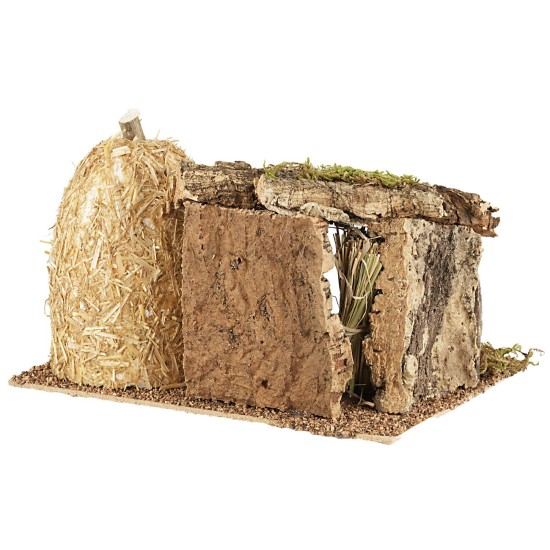 Recinto di pecore con fienile cm 21x16x15 h recinto, 21x16x15