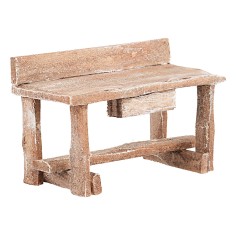 Banco de trabajo de madera para artesanos 11,5x5x7 cm 2