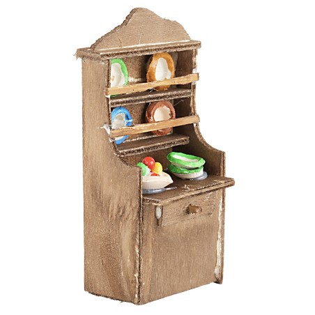 Mobile da cucina in legno 5,5x3x12 cm legno, altezza, statue