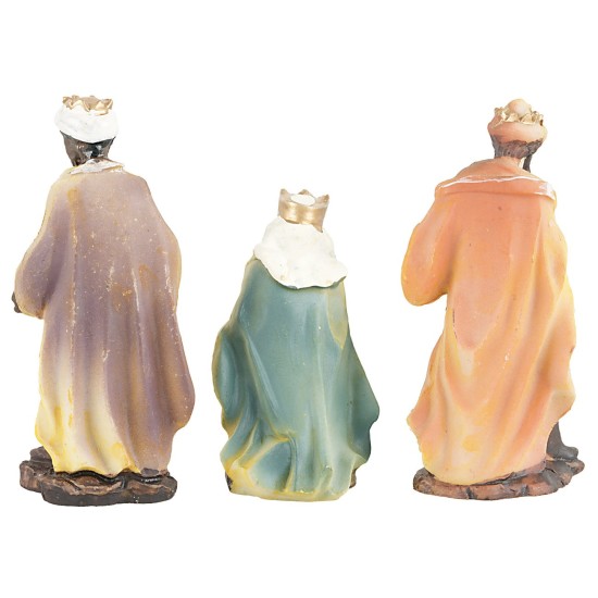 Re Magi in resina serie 9 cm