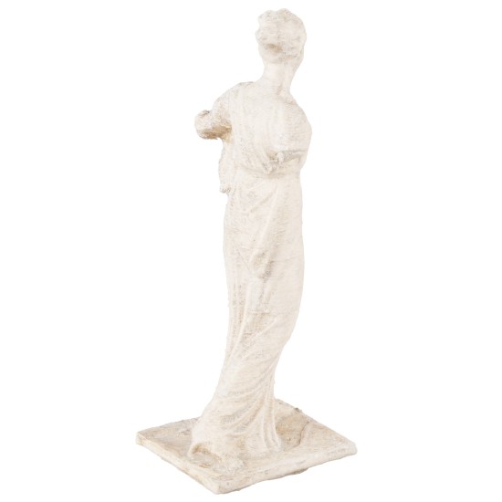 Statua antica effetto marmo 8,5 cm base, reale, marmo, statua
