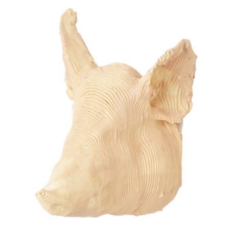 Testa di maiale 2,5 cm maiale, testa Mondo Presepi