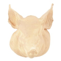 Testa di maiale 3 cm maiale, testa, dimensioni, materiali