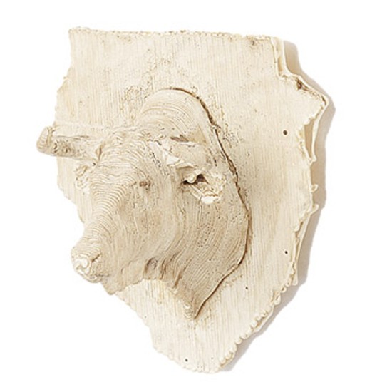 Insegna con testa di toro 4 cm toro, insegna, testa, altre