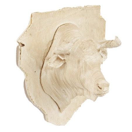 Insegna con testa di toro 5 cm