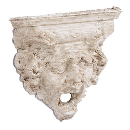 Testa di Gargoyle per fontana 4 cm testa, fontana, gargoyle