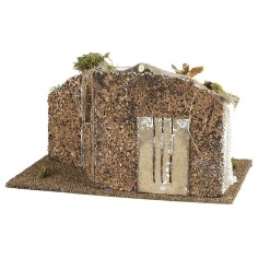 Capanna con tenda palestinese cm 46x32x26,5h 2