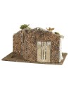 Capanna con tenda palestinese cm 46x32x26,5h