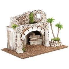 Capanna palestinese cm 44x28,5xh29 altezza, capanna 2