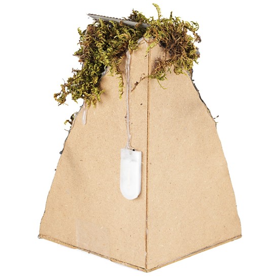 Borgo ad angoloin stile napoletano completo di luci e statue