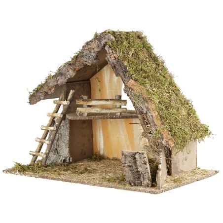 Capanna cm 65x34xh45 65x34xh45, capanna Mondo Presepi