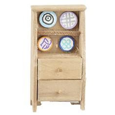 Credenza in legno 4,5x3x9,5 cm legno, 5x3x9, credenza Mondo